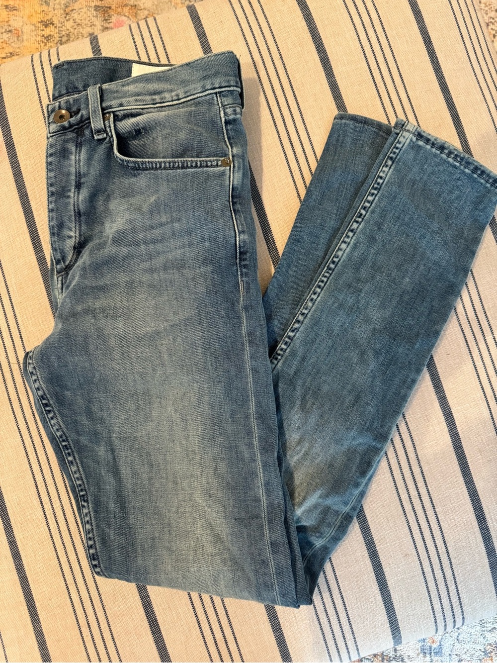 rag & bone Slim Jeans in Faded Blue